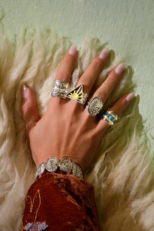 Ancient Jar fragment ring