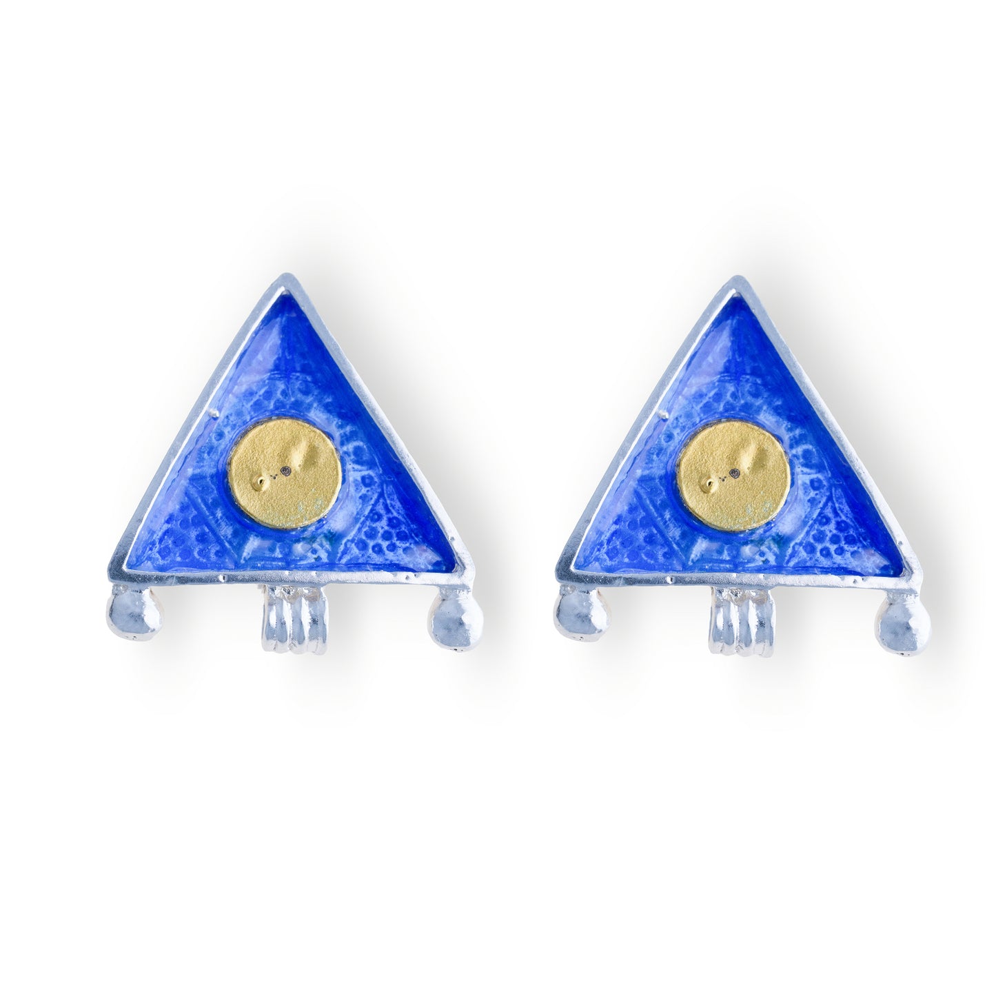 Sun Disc Earrings