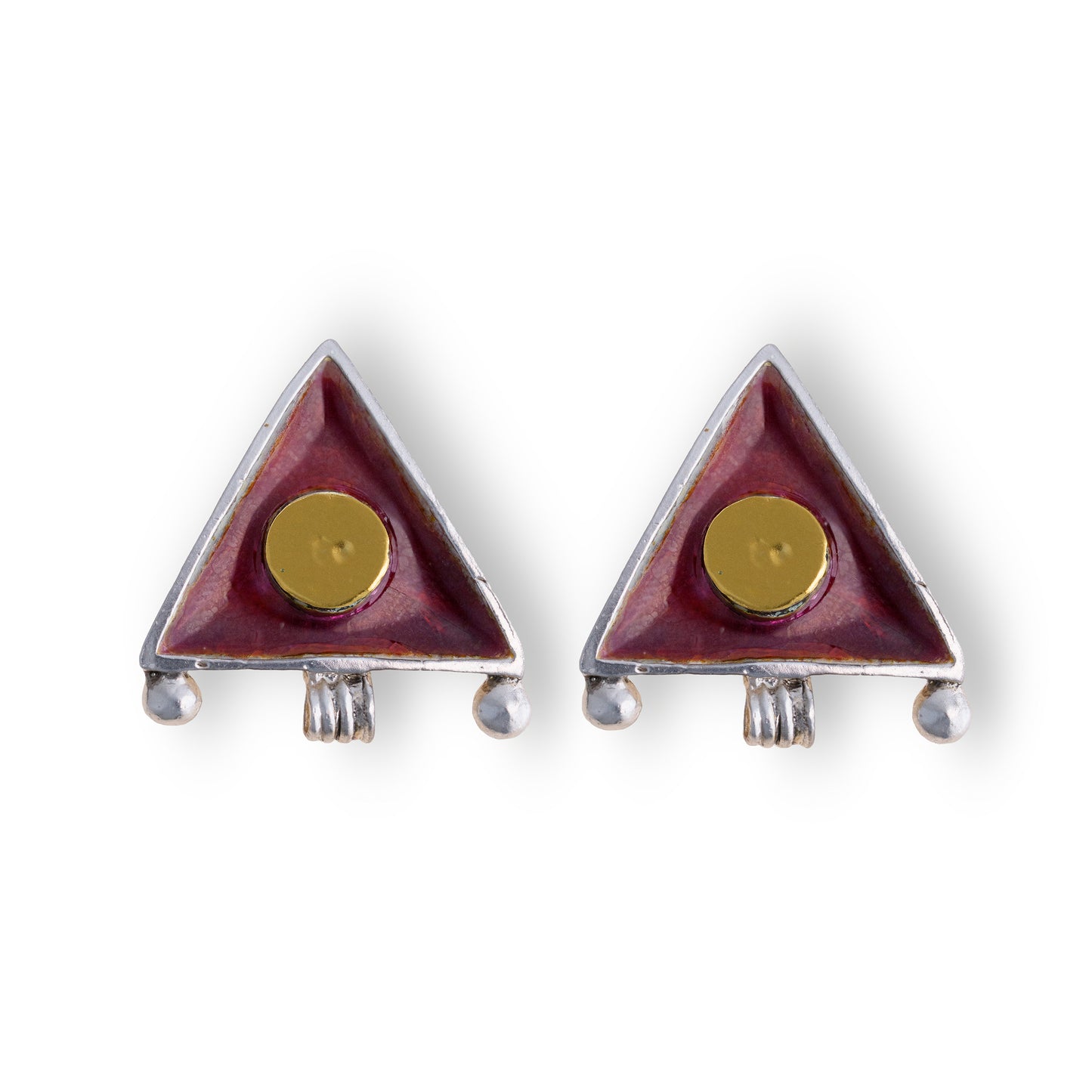 Sun Disc Earrings