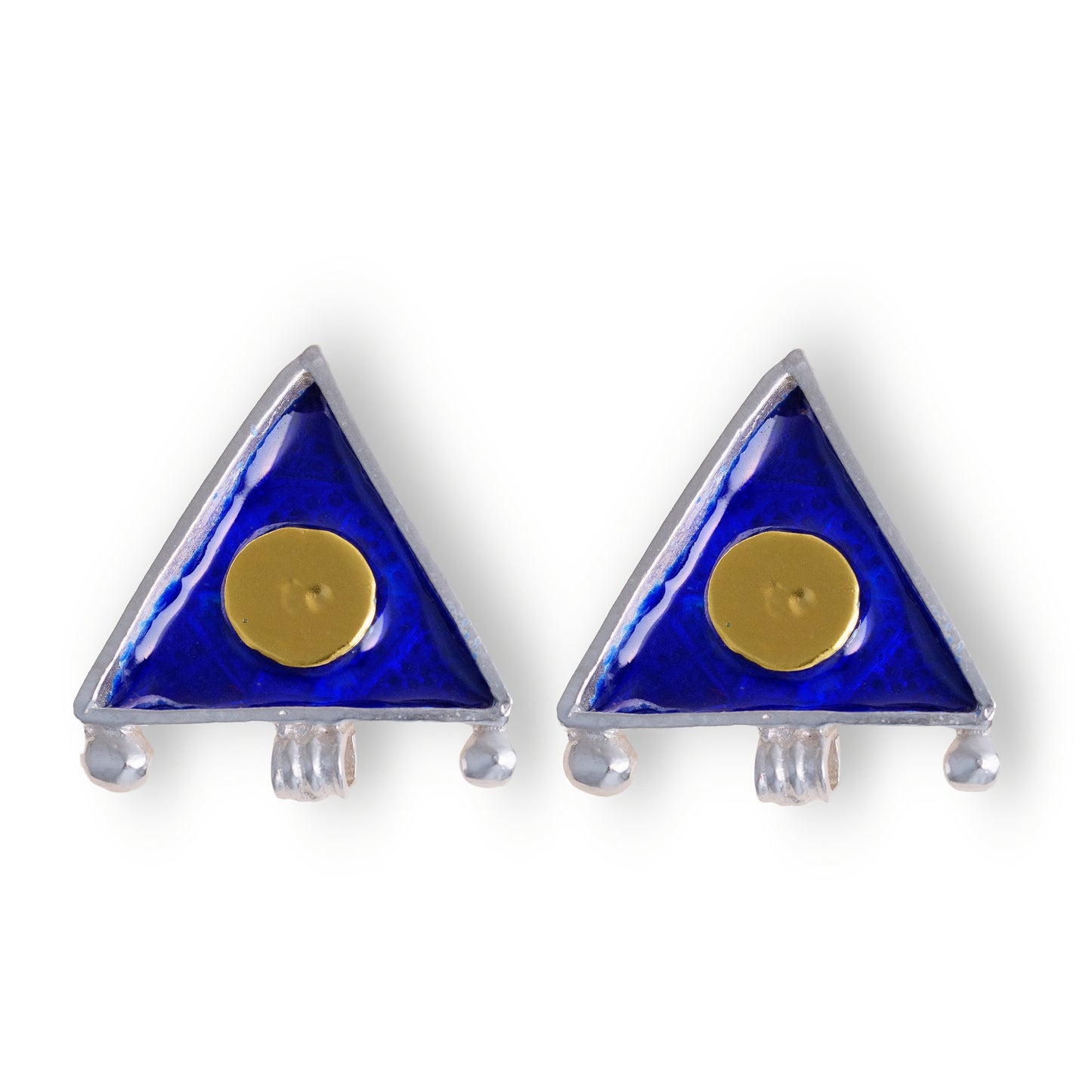 Sun Disc Earrings