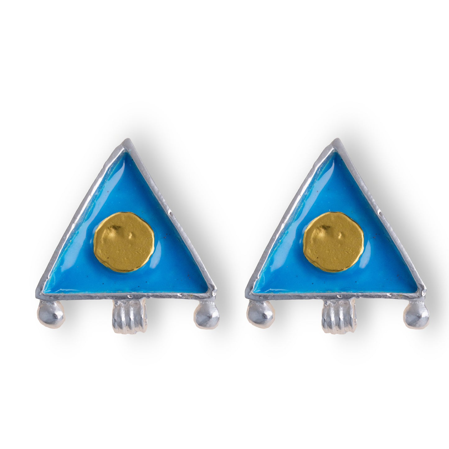Sun Disc Earrings
