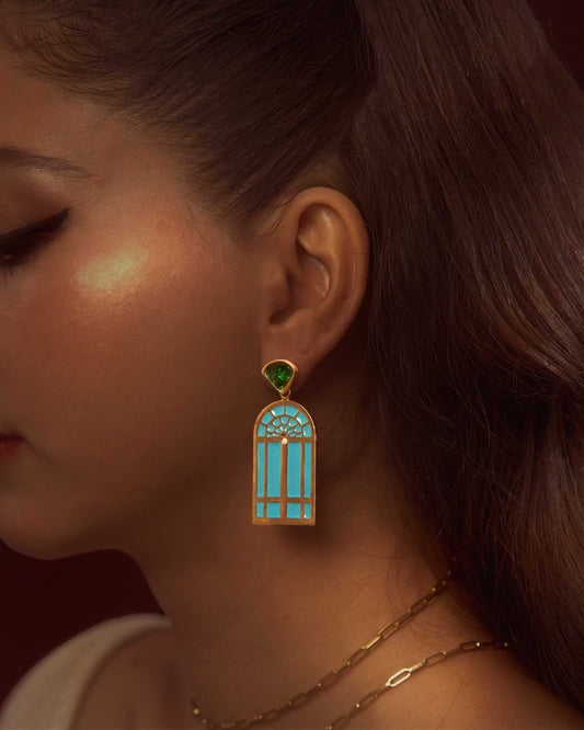 Doors to the Past Earrings