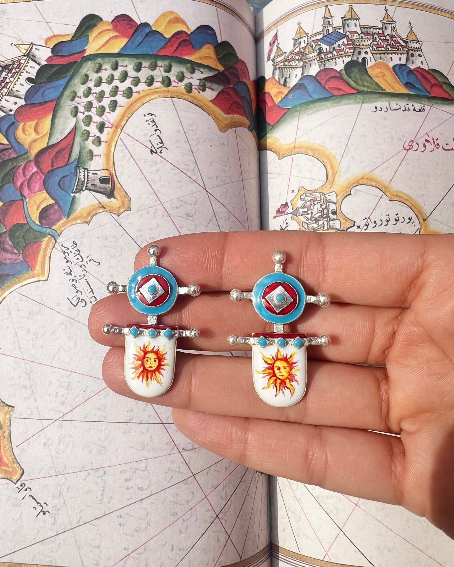 Shamsa Earrings