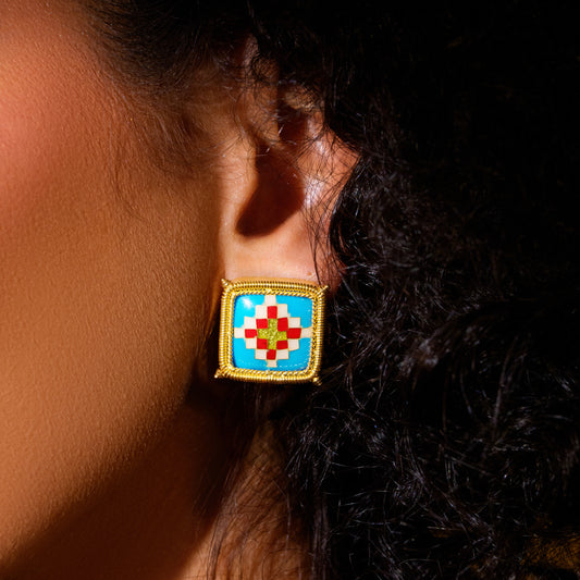 Delights Of Hisham's Palace Earrings- Delight no.5