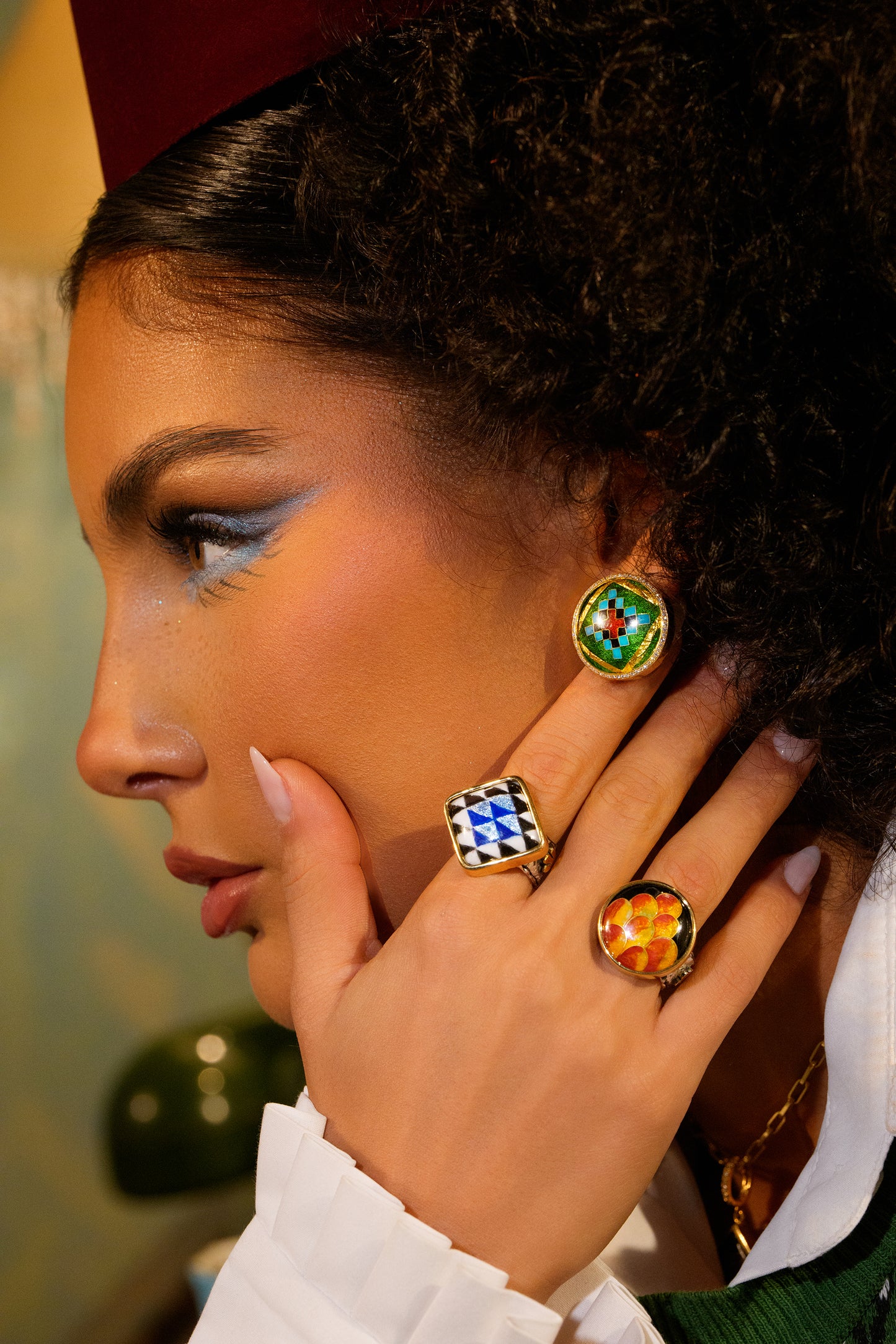 Delights Of Hishams Palace Earrings- Delight no.6